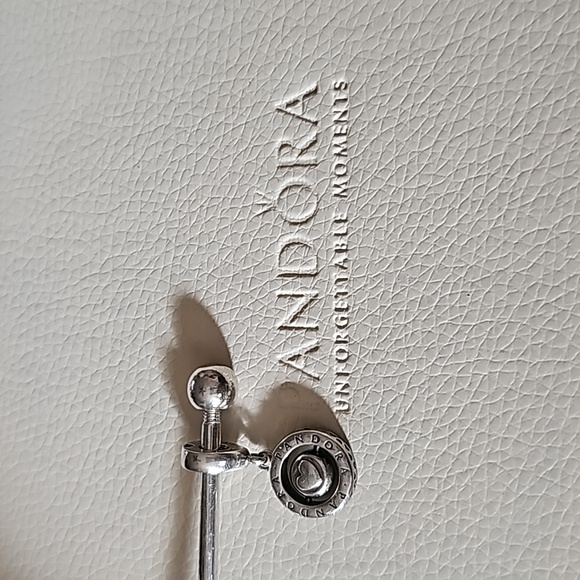 Pandora RETIRED signature dangle charm - Picture 3 of 6